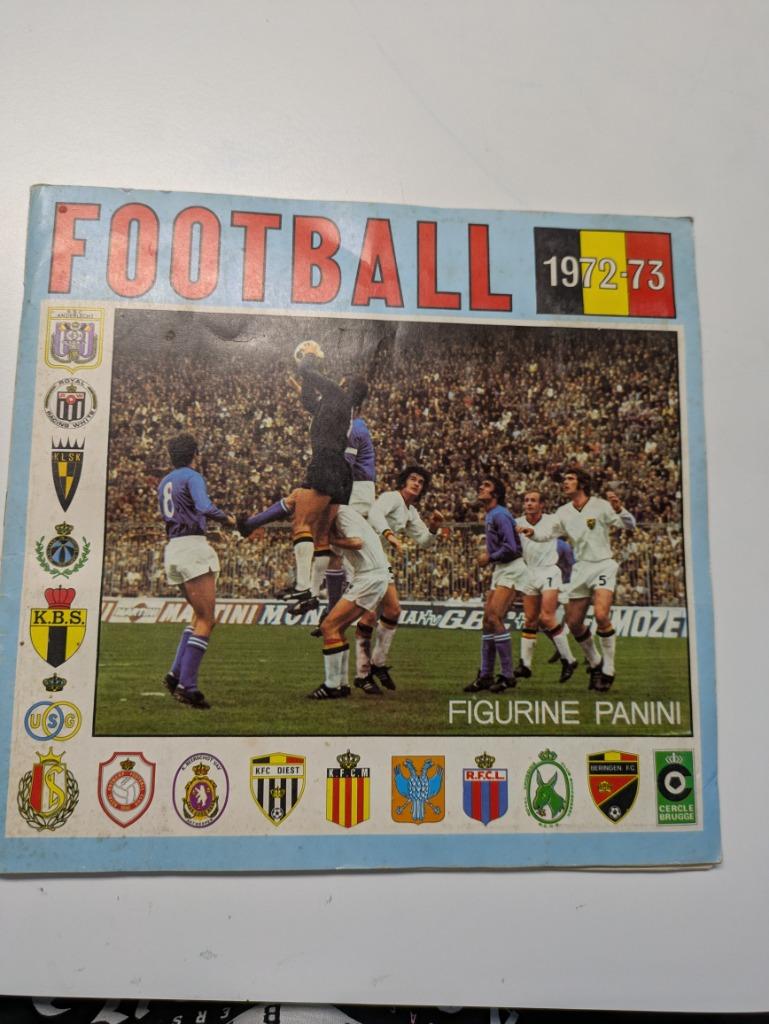 PANINI STICKER ALBUM FOOTBALL 1972 1973 VOETBAL, Verzenden, Sticker