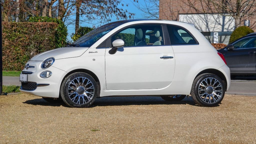 Fiat 500 Dolcevita 10/2021 Mild Hybride 38.500 km, Autos, Fiat, Euro 6, Entreprise, Boîte manuelle, Berline