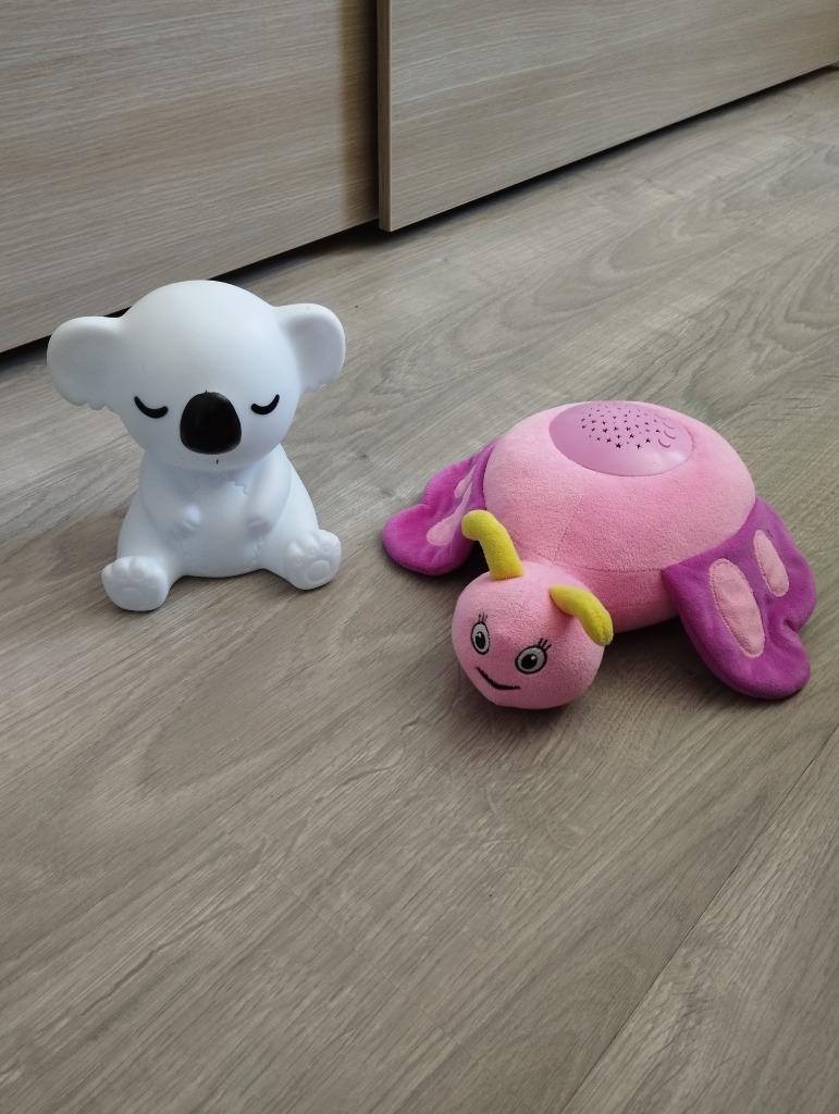 Nachtlampje koala en vlinder, Enlèvement