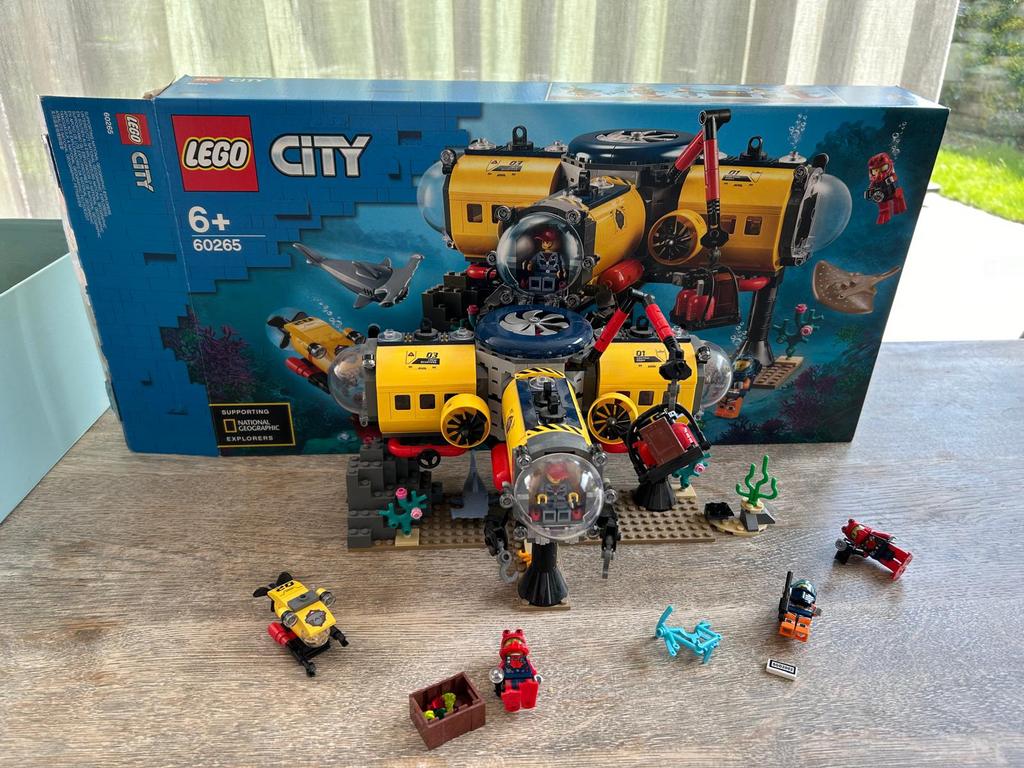 Lego city 60265 oceaan onderzoeksbasis, Ophalen of Verzenden, Lego