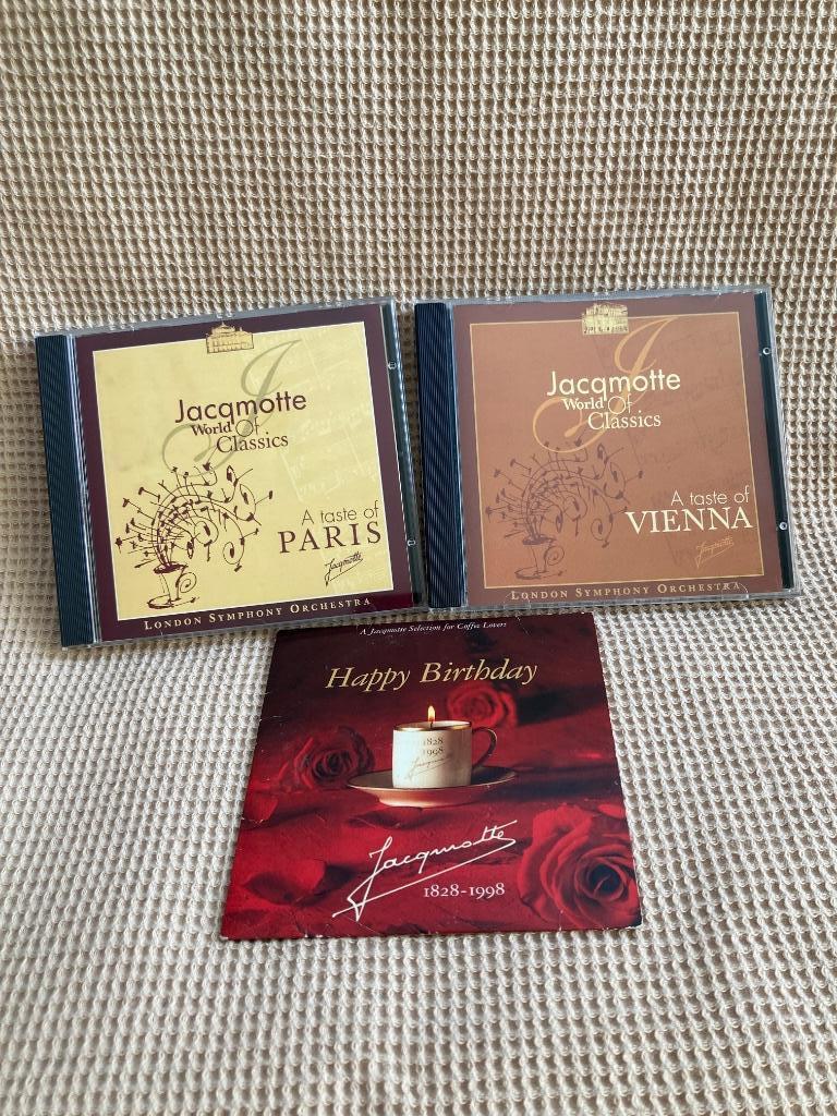 Jacqmotte classics Paris Vienna CD London Symphony Happy Bir, Enlèvement ou Envoi, Comme neuf, Musique du monde, Coffret