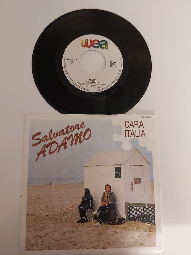 Adamo  - cara Italia, Enlèvement ou Envoi, Single, 7 pouces, Neuf, dans son emballage
