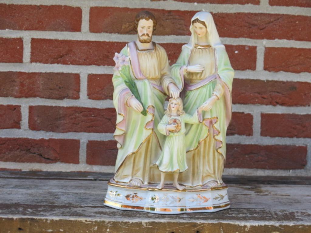 Een beeld van de heilige familie, Enlèvement ou Envoi