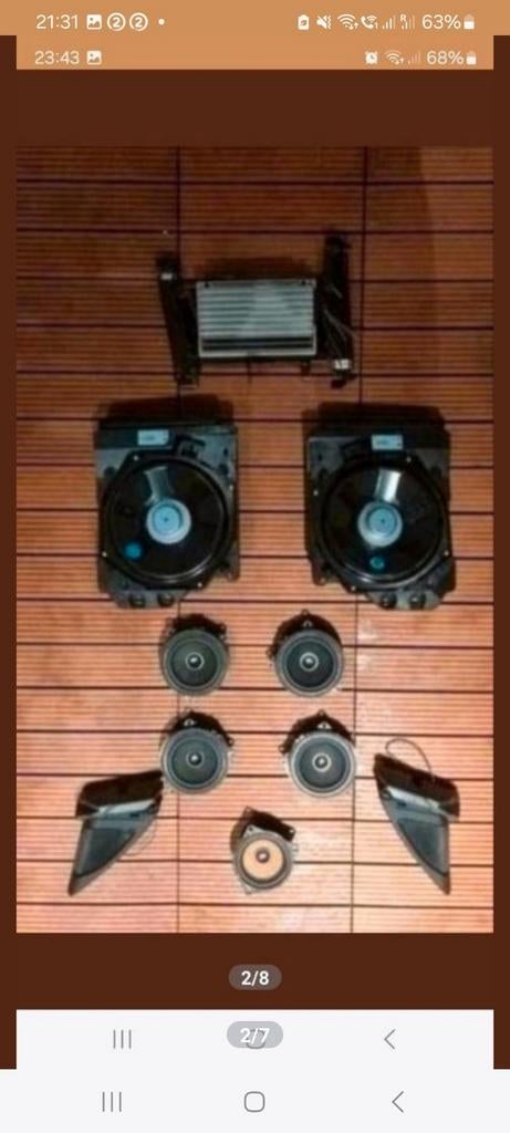 HIFI UPGRADE SPEAKERS SET BMW F30 F31 F32 F33 F34 F36 F80, Ophalen of Verzenden, Zo goed als nieuw