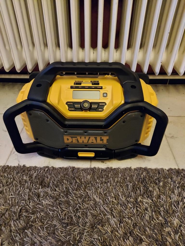 Bouwradio- dewalt DCR027 xr DAB +radio lader +batterij, Ophalen, Nieuw, Bouwradio