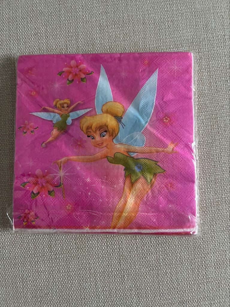 Essuies anniversaire la fée clochette, Zo goed als nieuw