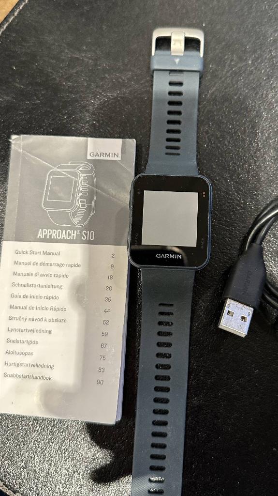 Garmin S10 Golf horloge, grijs, Étanche, Gris, Enlèvement ou Envoi, Garmin