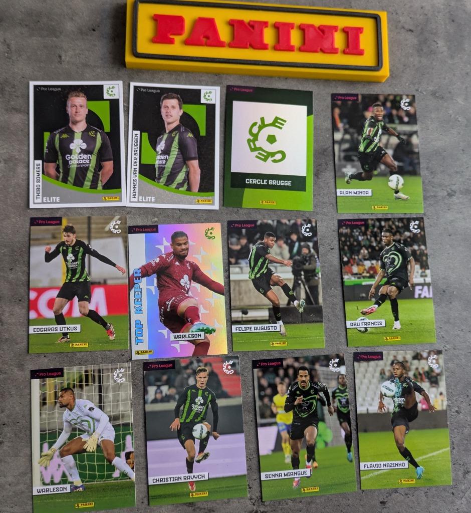 Panini trade adrenaline kaarten 12x CERCLE BRUGGE 2024/25, Verzenden, Nieuw