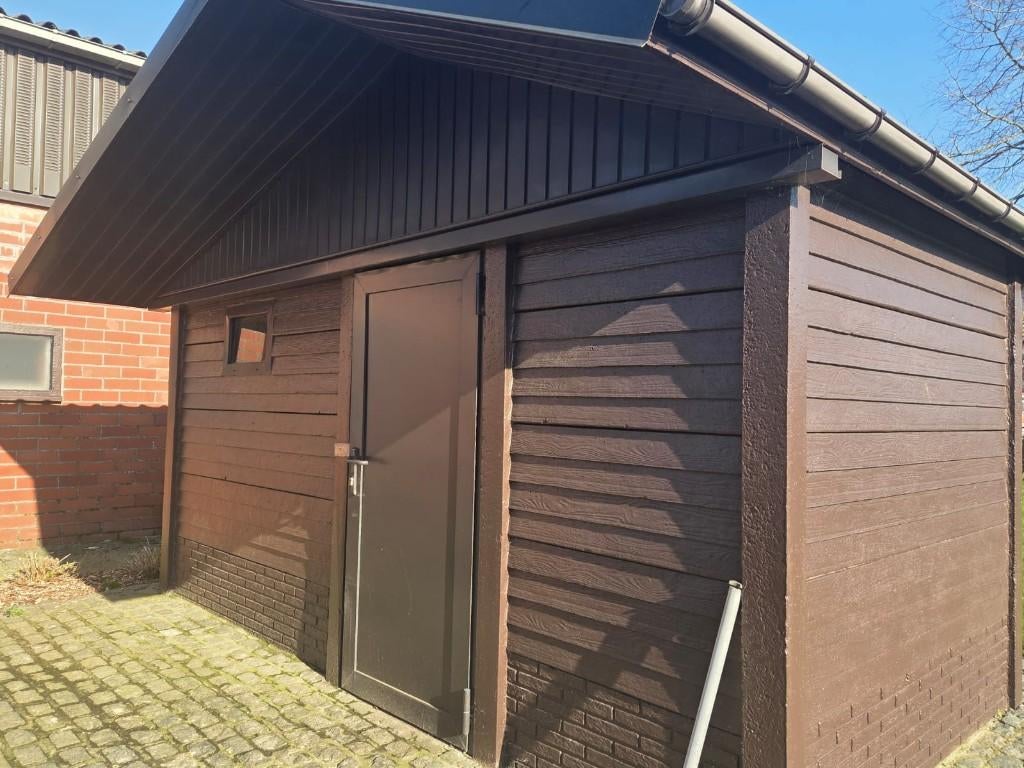 Tuinhuis te koop in beton, 250 à 300 cm, Enlèvement, Abri de jardin, Autres matériaux