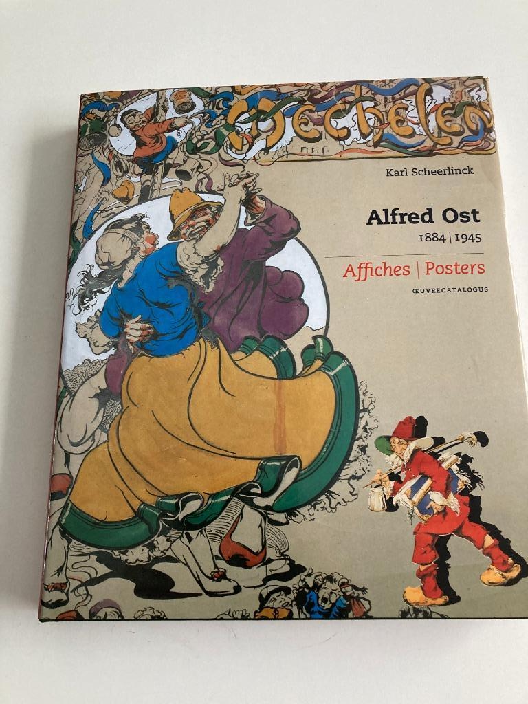 Kunstboek " Alfred Ost " Affiches en posters Oeuvrecatalogus, Nieuw, Karl Scheerlinck, Ophalen of Verzenden, Schilder- en Tekenkunst