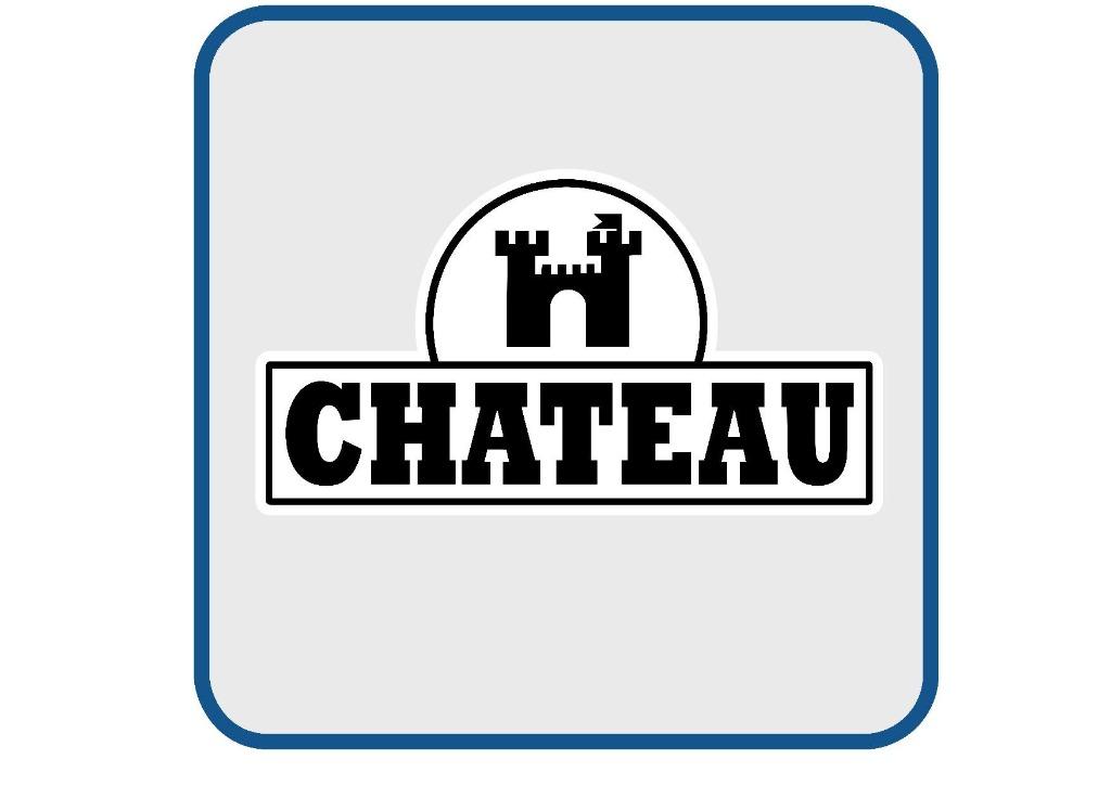 Chateau full colour caravan en camper sticker, Verzenden, Nieuw, Overige typen