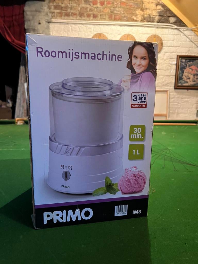 Roomijsmachine, Ophalen, Nieuw