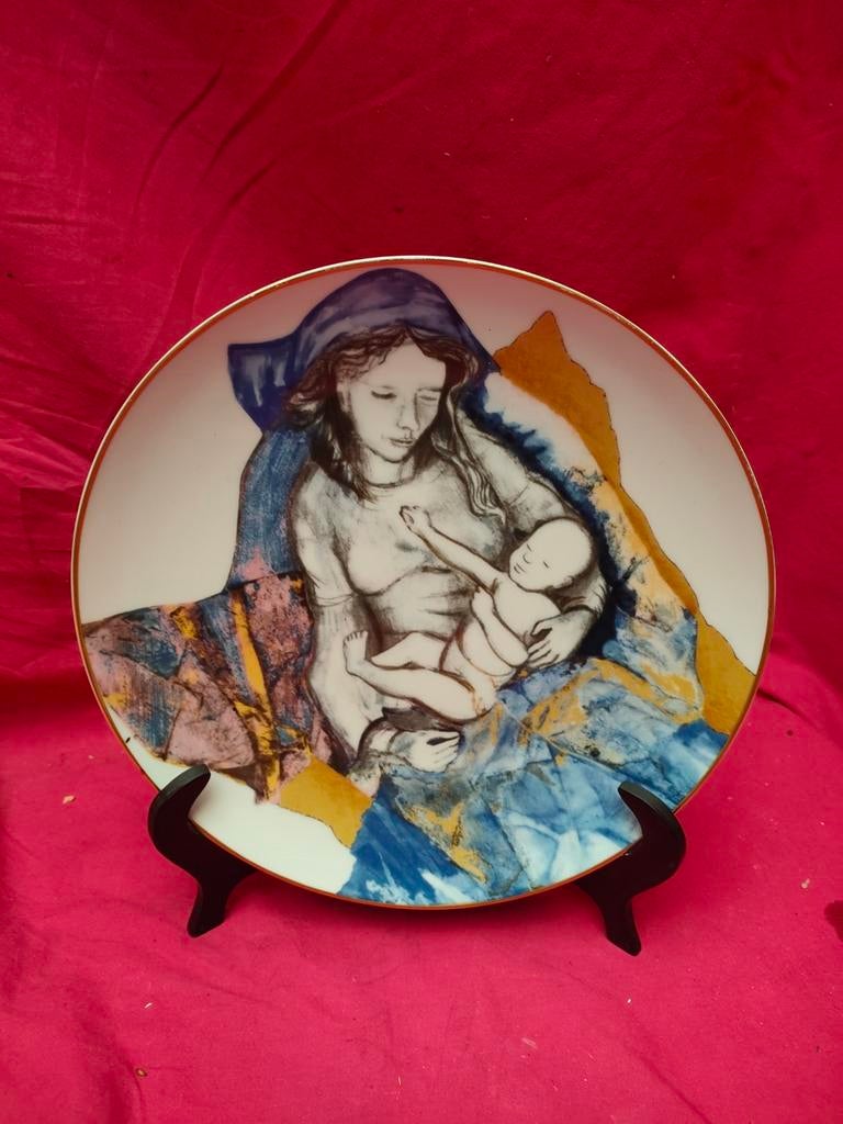Assiette Vista Alegre, Antiquités & Art, Enlèvement ou Envoi
