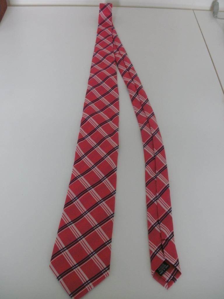 stropdas (rood/blauw) Kingfield, Enlèvement ou Envoi, Comme neuf, Rouge, Kingfield