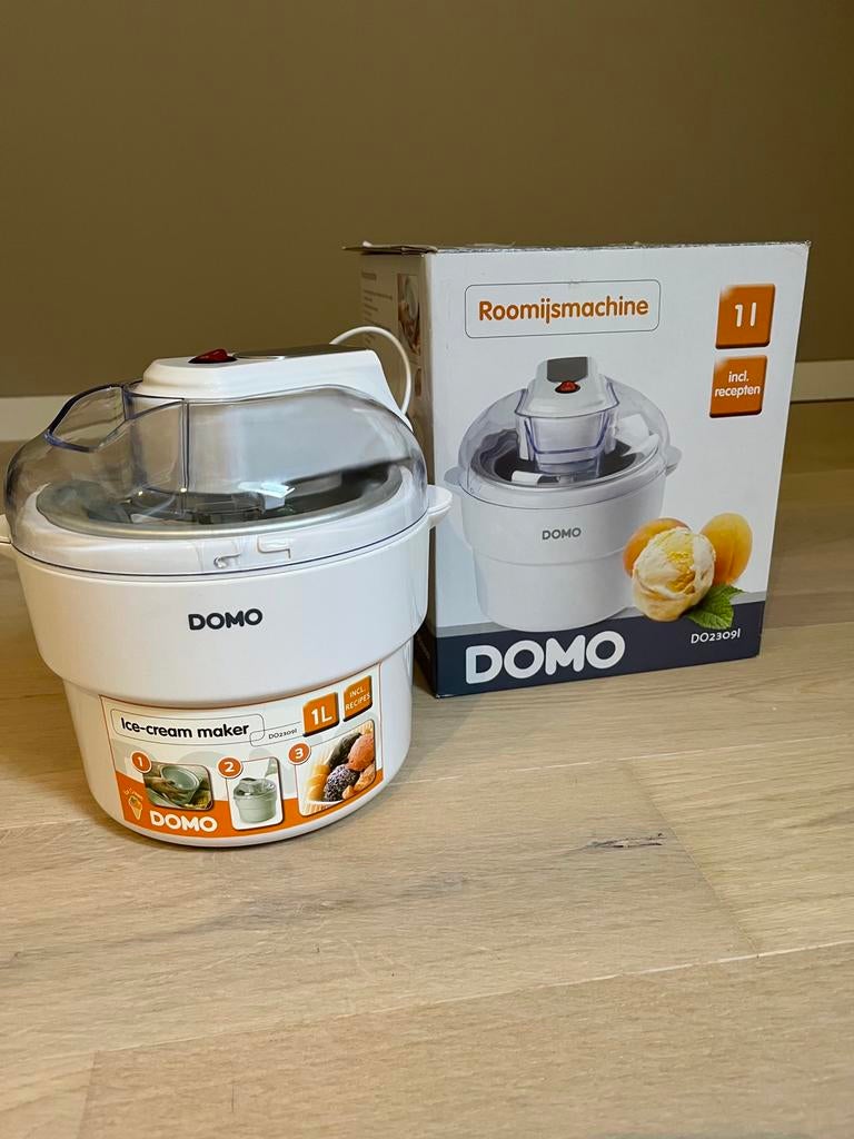Roomijsmachine Domo, Elektronische apparatuur, Ophalen, Zo goed als nieuw, Koelelement