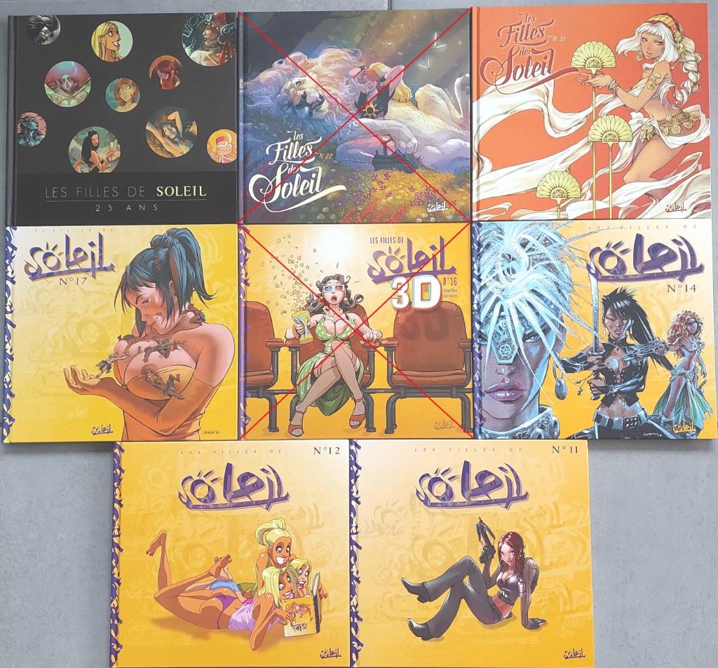 Les Filles de Soleil, Livres, Plusieurs BD, Enlèvement ou Envoi, Comme neuf, Collectif d'auteurs