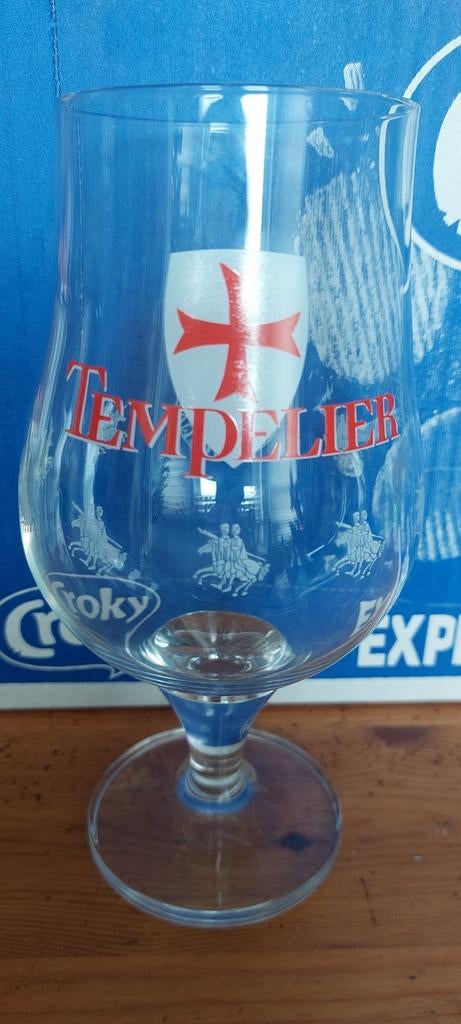 Tempelier glas 33cl, Verzamelen, Ophalen of Verzenden