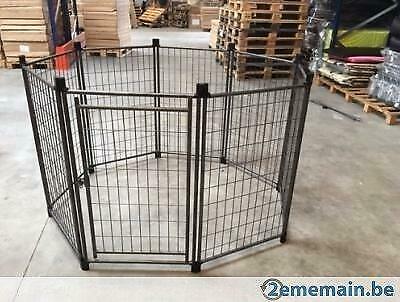 Enclos 8 panneaux parc chien enclos chien cage chien NEUF, Animaux & Accessoires, Envoi, Neuf