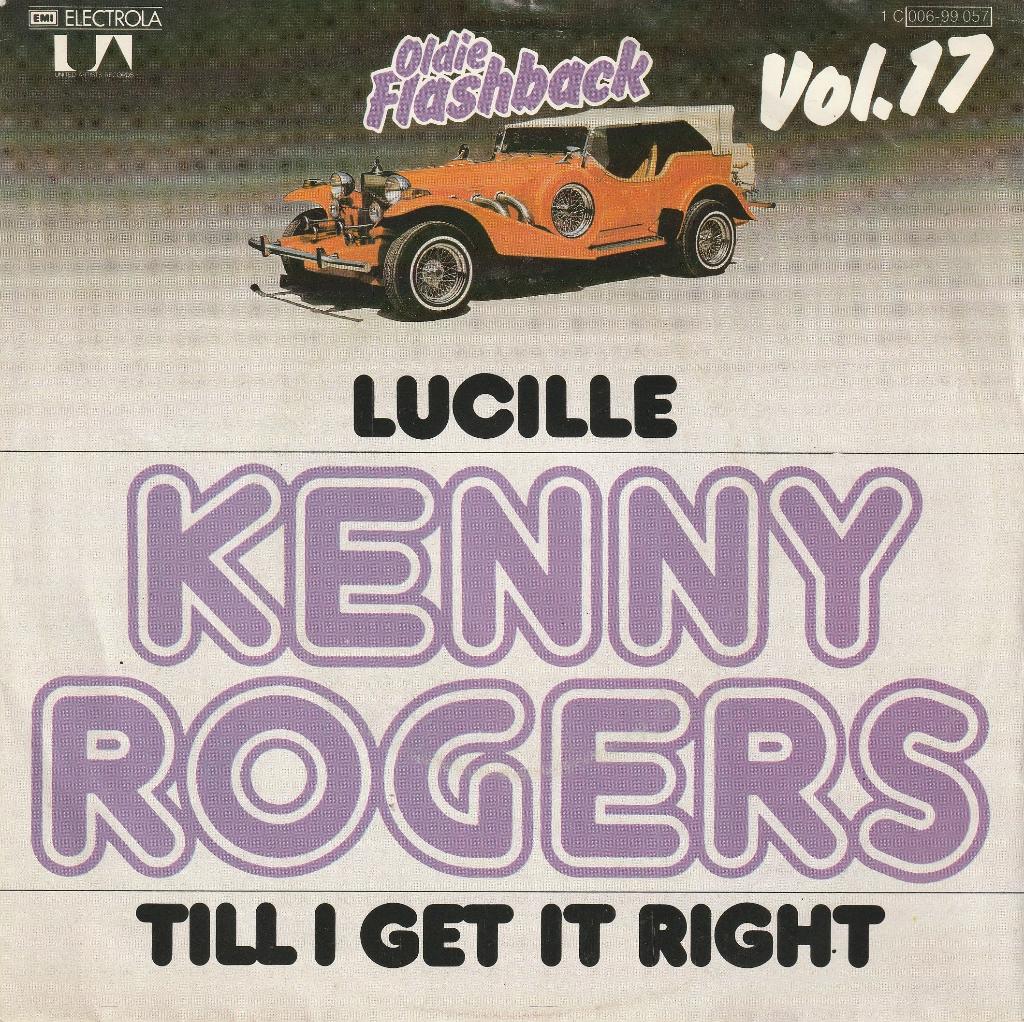 Kenny Rogers - Lucille, Cd's en Dvd's, Vinyl Singles, Gebruikt, 7 inch, Single, Ophalen of Verzenden