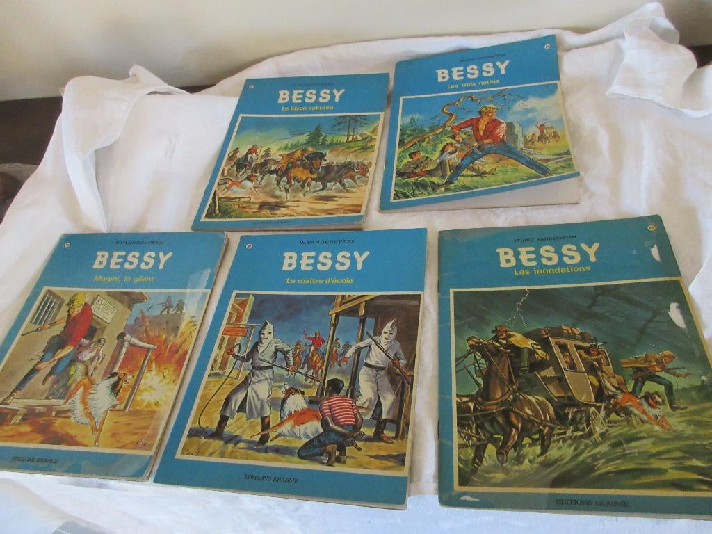 BD BESSY Willy et Studio Vandersteen editions Erasme, Livres, Enlèvement