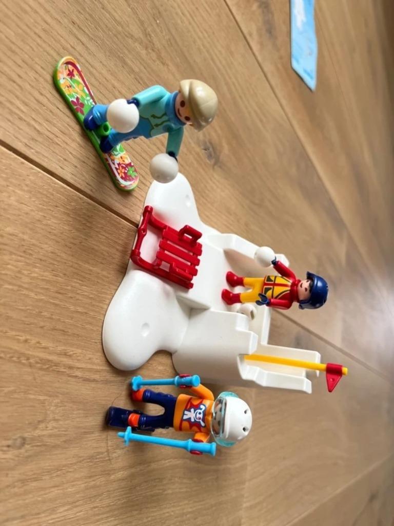 Playmobil sneeuwpret - 9283 (4-10 jaar), Ophalen, Zo goed als nieuw, Complete set