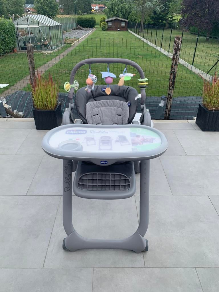 Kinderstoel Polly Magic Relax, Ophalen, Gebruikt, Meegroeistoel, Gordel(s)