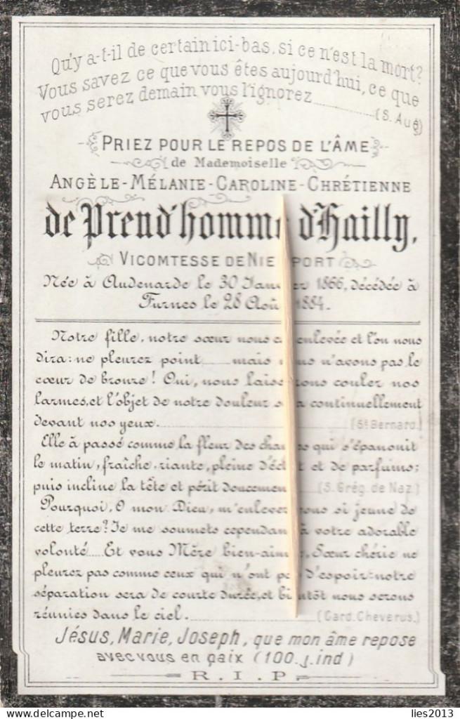 Adel, Noblesse, Angele Preud'homme d'Hailly, Verzenden