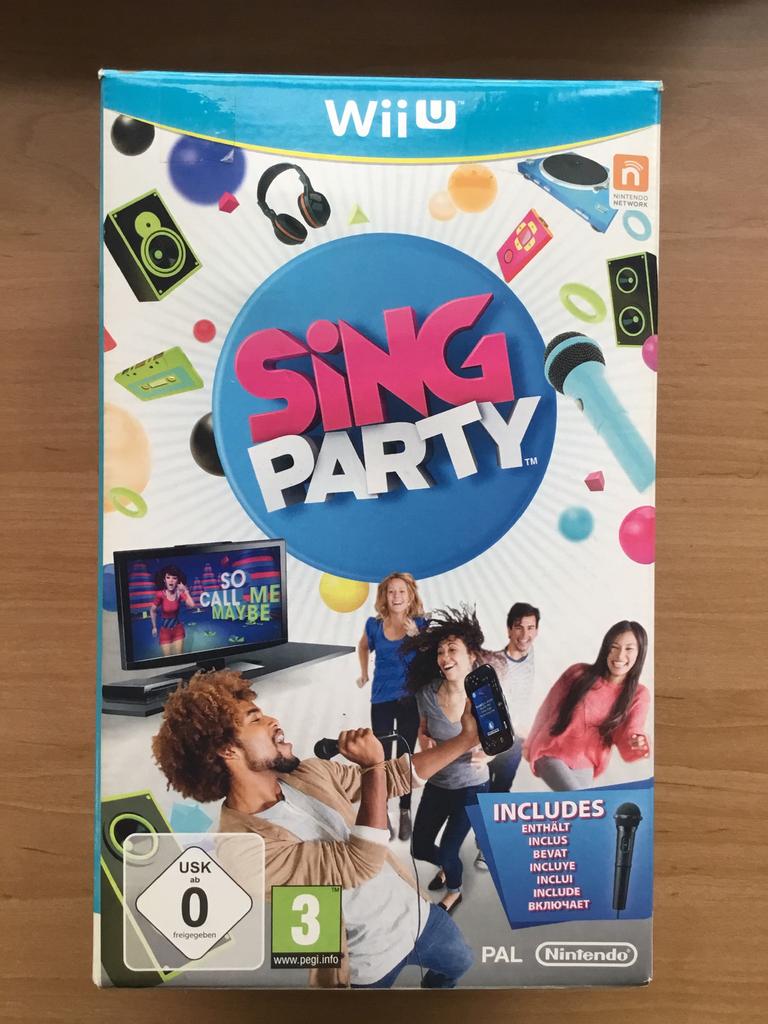 Nintendo Wii u sing party, Enlèvement ou Envoi