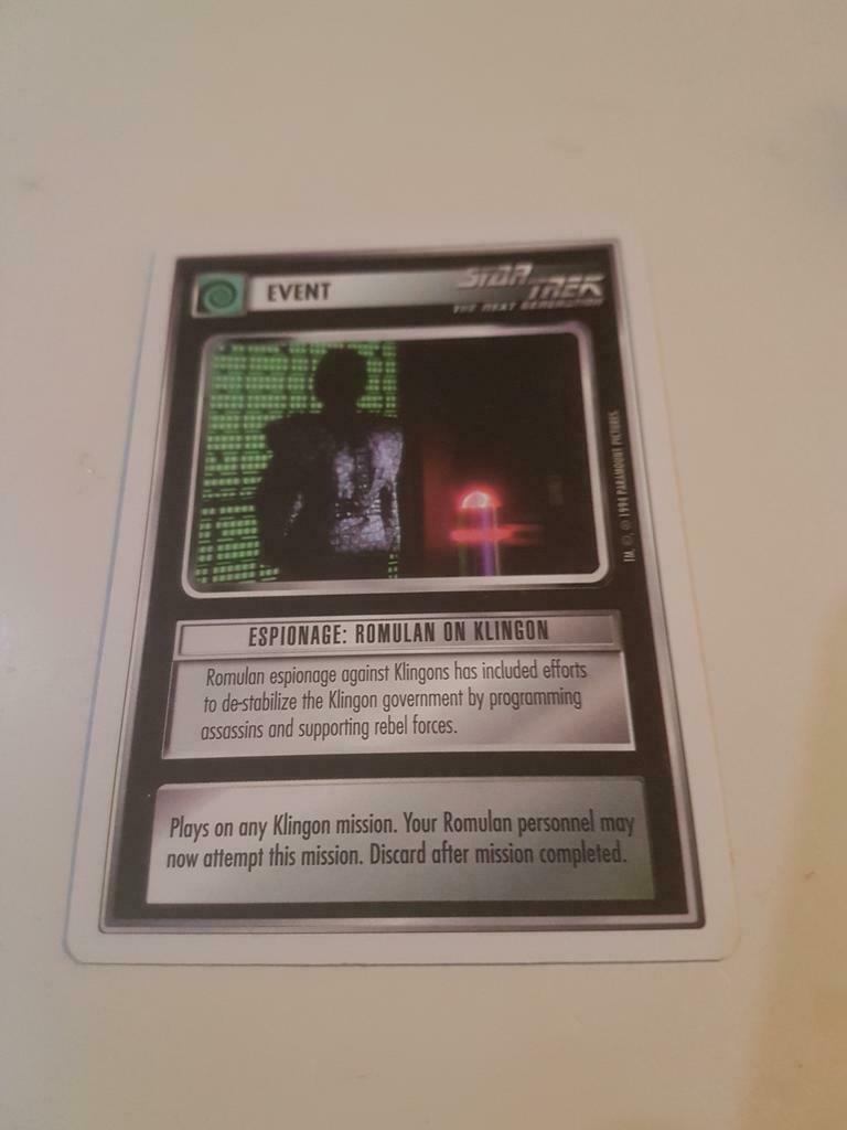 Star Trek The Next Generation Verzamelkaarten 1995, Ophalen of Verzenden, Gebruikt, Meerdere kaarten