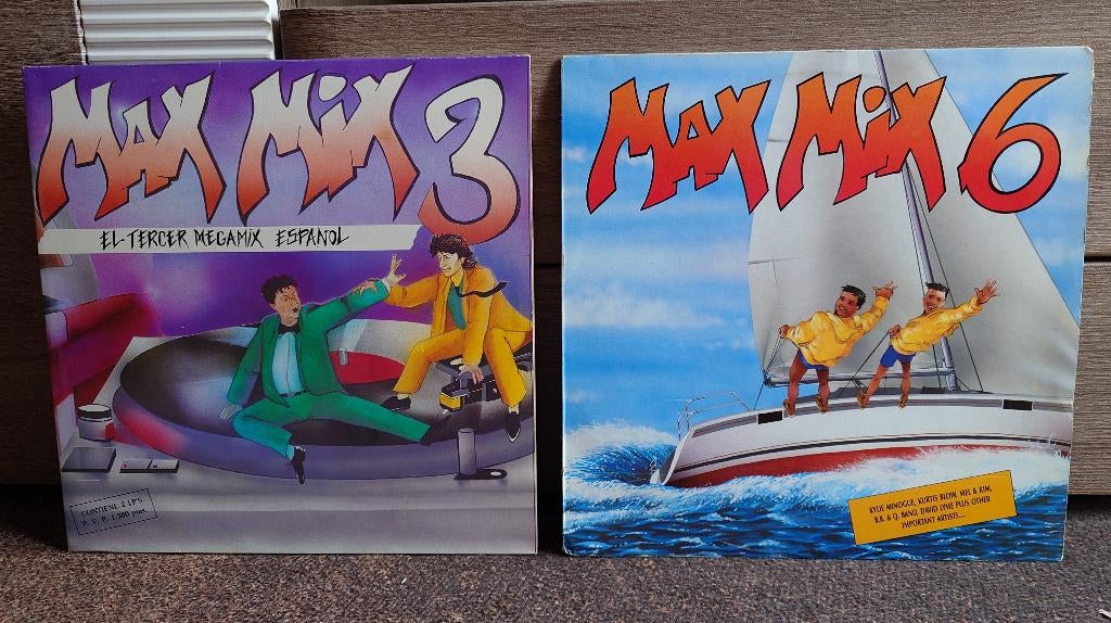 Max Mix 3 + Max Mix 6 LP's Mixed, Ophalen of Verzenden, Overige formaten, Disco