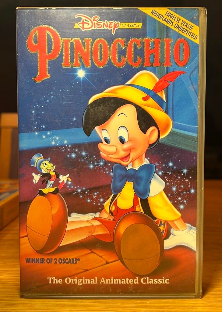 Pocahontas, the lion king en Pinocchio, Ophalen of Verzenden, Zo goed als nieuw