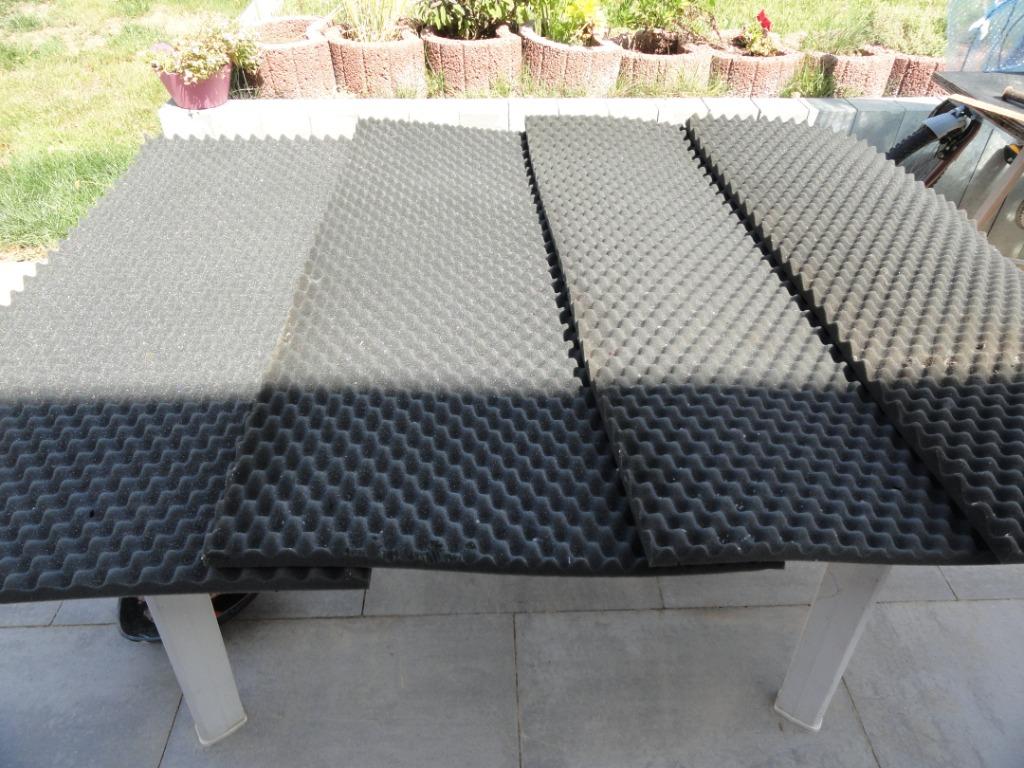 Panneaux isolation acoustique, Doe-het-zelf en Bouw, Isolatie en Afdichting, Gebruikt, Minder dan 5 m², Muurisolatie, Piepschuim (Tempex)