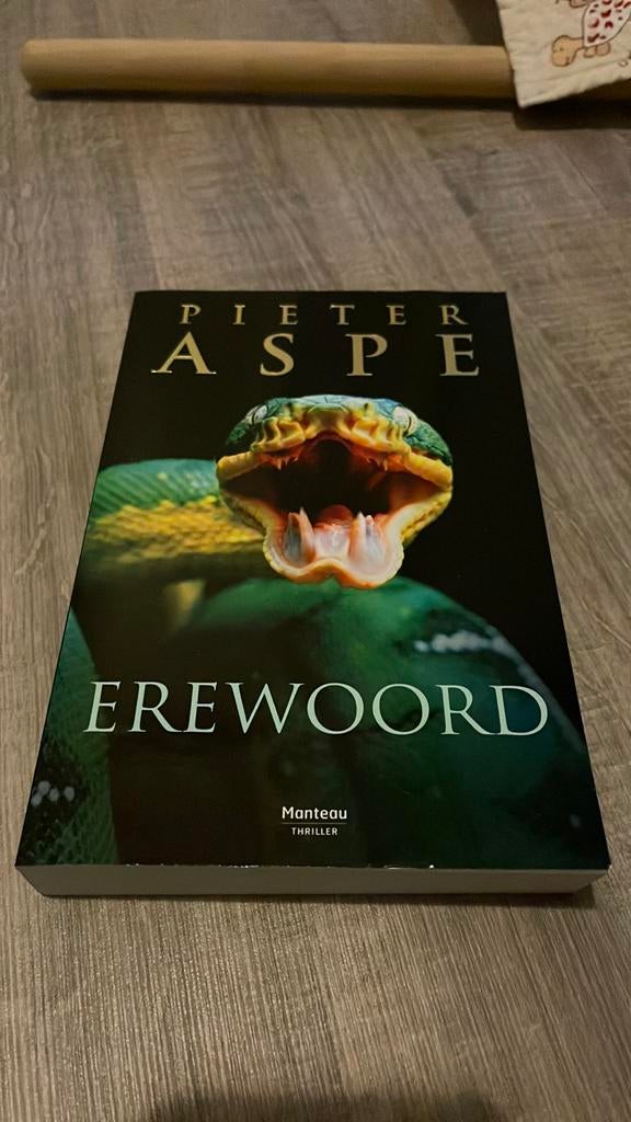 Pieter Aspe - Erewoord, Ophalen, Pieter Aspe, Zo goed als nieuw