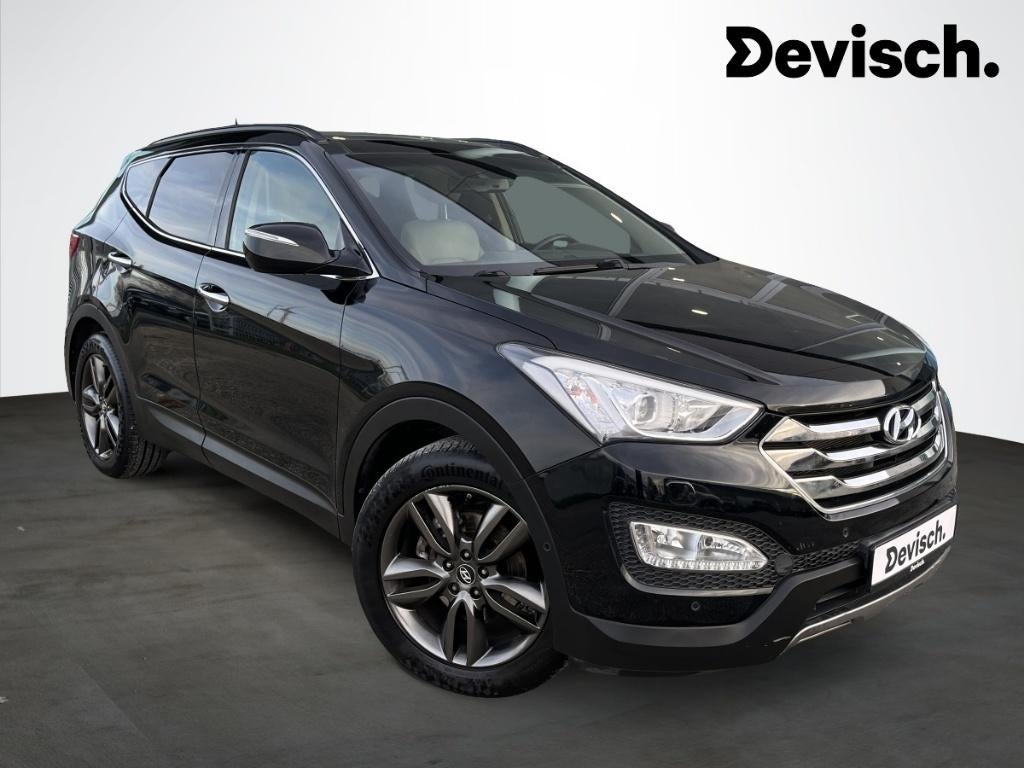 Hyundai Santa Fe 2.2 D EXECUTIVE 197 M6 5S 4WD, Auto's, Euro 5, Beige, 2199 cc, 2500 kg