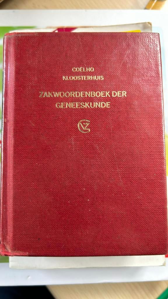 Zakwoordenboek der geneeskunde, Boeken, Ophalen of Verzenden, Zo goed als nieuw