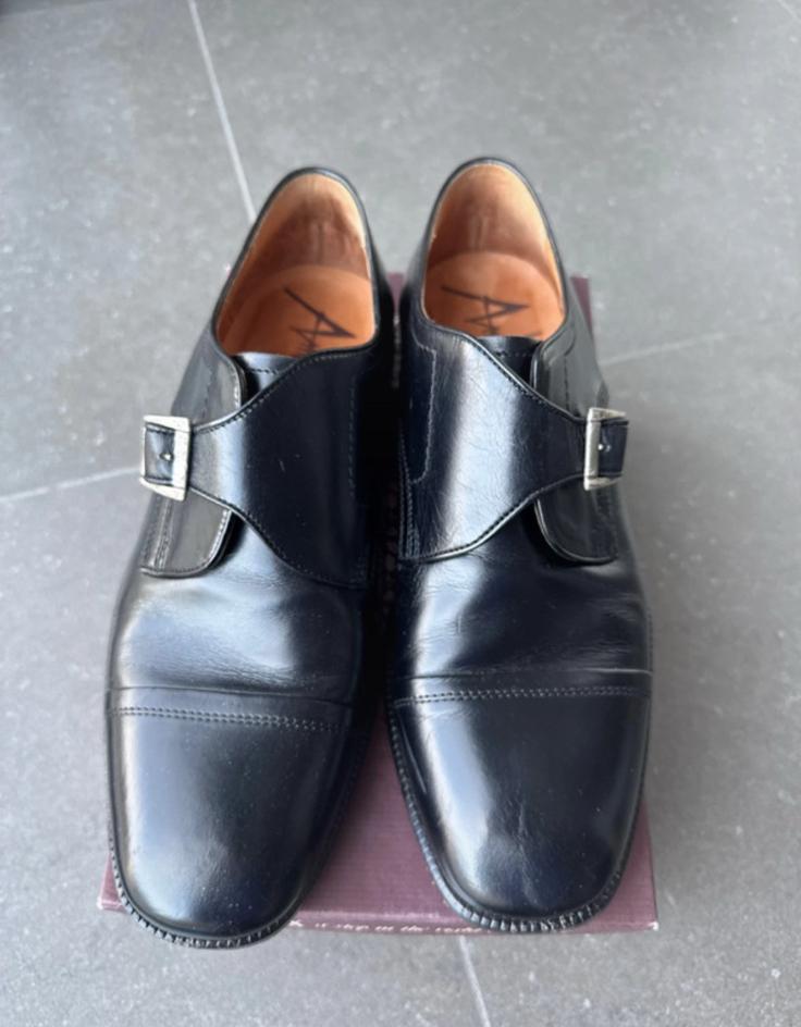 Zwarte geklede herenschoen Ambiorix, Vêtements | Hommes, Chaussures, Ambiorix, Enlèvement ou Envoi, Comme neuf, Chaussures à boucles