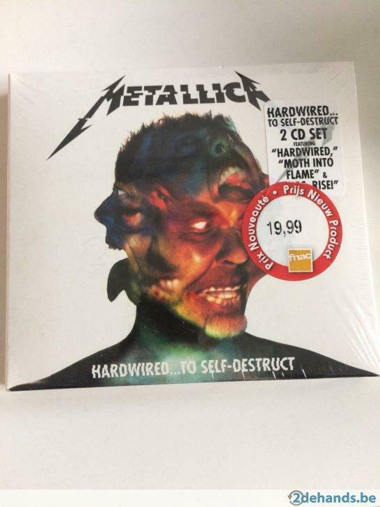 Metallica Hardwired to self-destruct 2 CD’s nieuw, Ophalen of Verzenden