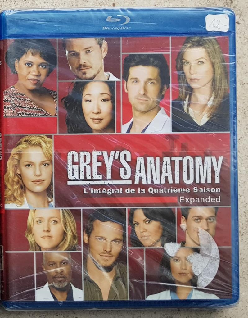 Coffret Blu-Ray Grey’s Anatomy saison 4 (NEUF), CD & DVD, Blu-ray, Neuf, dans son emballage, TV & Séries télévisées, Coffret, Enlèvement