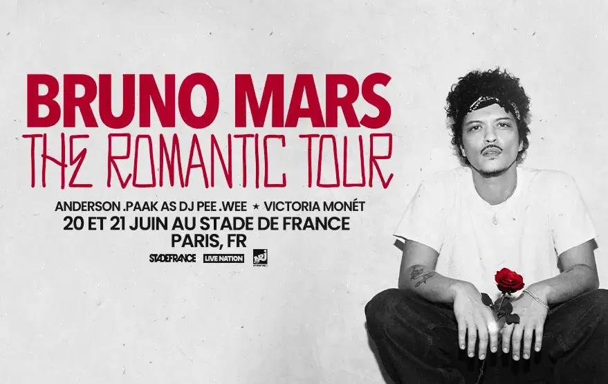 Billets Bruno Mars Paris 18/06, Trois personnes ou plus