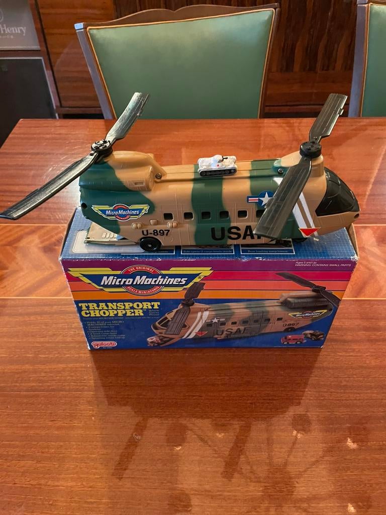 MICRO MACHINES Transport chopper, Hobby en Vrije tijd, Verzenden, Zo goed als nieuw