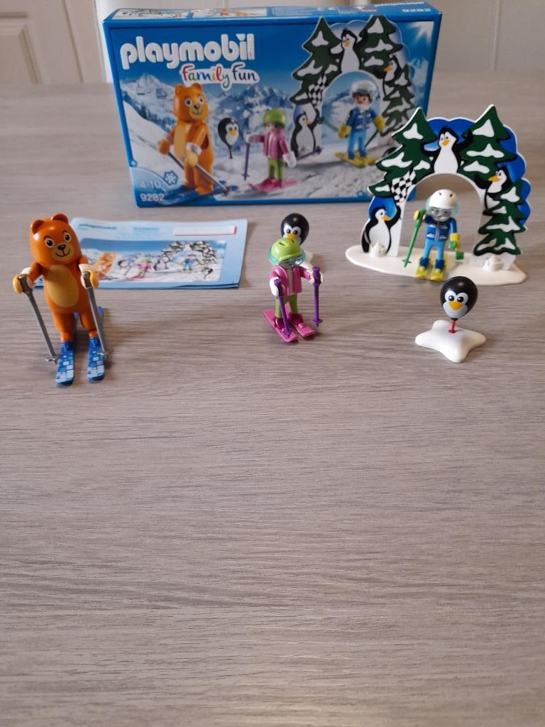 PLAYMOBIL Family Fun Skischooltje 9282, Enfants & Bébés, Jouets | Playmobil, Enlèvement ou Envoi, Comme neuf, Ensemble complet