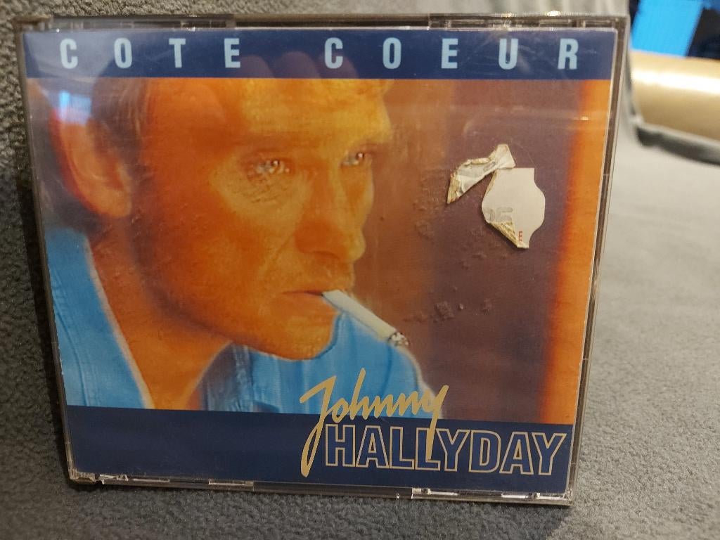 Johnny Hallyday/Côté cœur. Double cd (26 titres), CD & DVD, Enlèvement, Utilisé