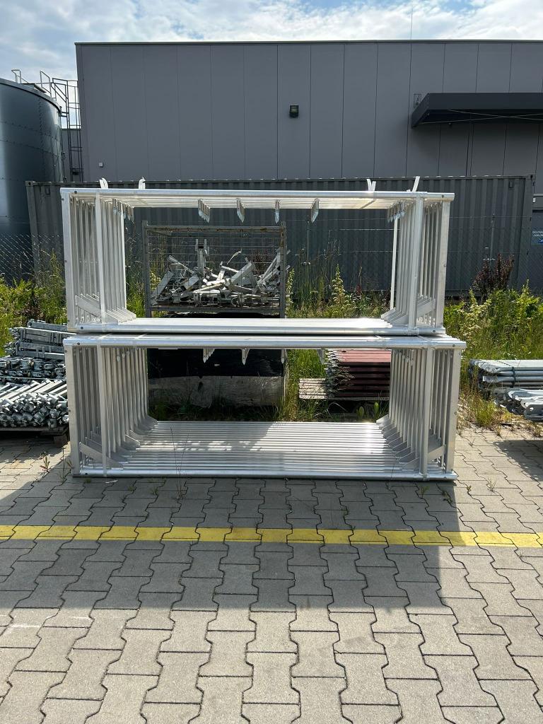 Nieuwe gevelsteiger Bosta | 100 m² | Snelle levering, Doe-het-zelf en Bouw, Steigers, Verzenden, Nieuw, Gevelsteiger, 5 meter of hoger