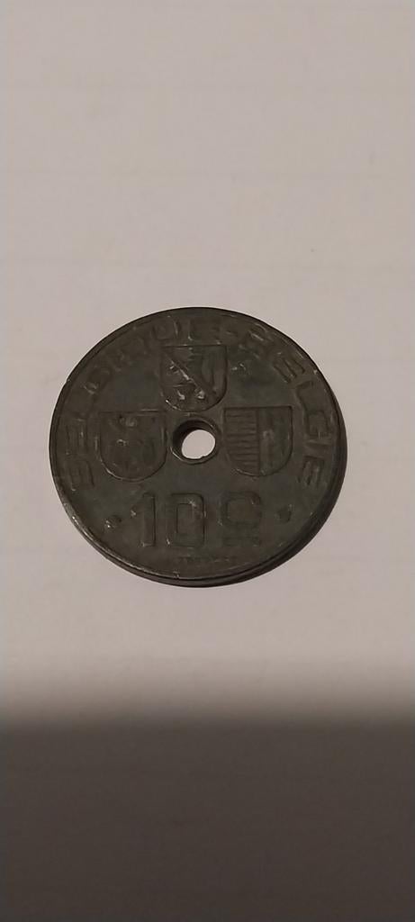 10 cent 1943 frans vlaams, Verzenden, Metaal, Losse munt