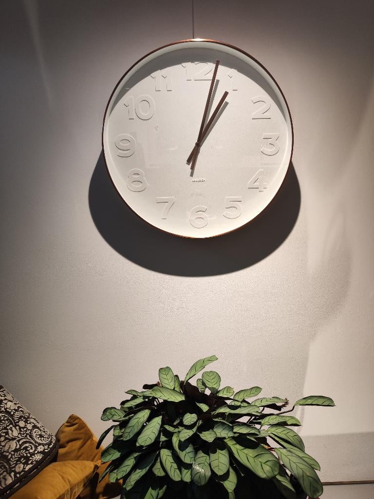 Karlsson designwandklok, Ophalen, Zo goed als nieuw, Wandklok