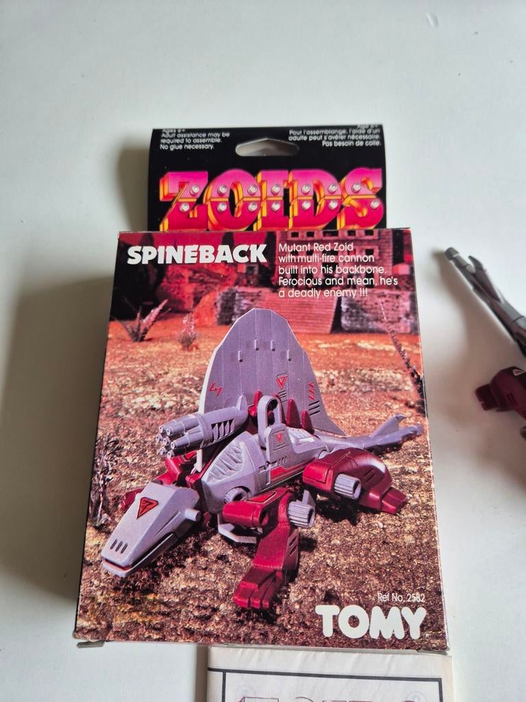 Zoids TOMY Spineback 1984 japan, Kinderen en Baby's, Speelgoed | Actiefiguren, Ophalen of Verzenden, Zo goed als nieuw