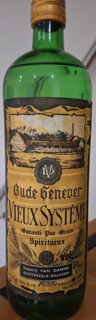 Oude genever Van Damme oosterzele - balegem, Ophalen of Verzenden
