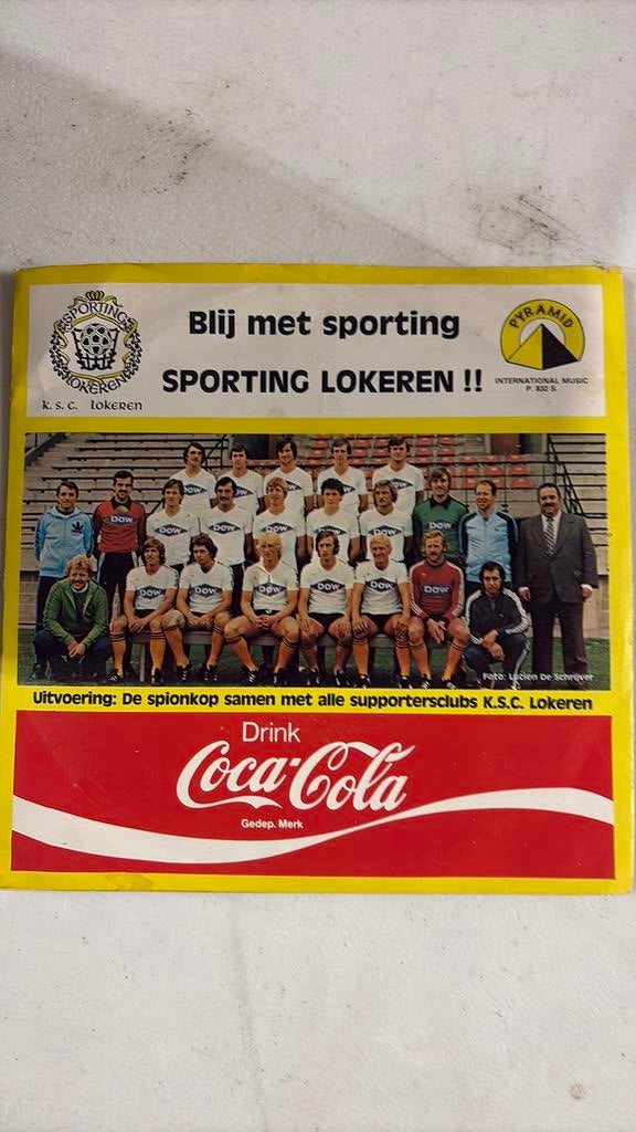 Origineel supporters sporting Lokeren, Verzamelen, Ophalen, Gebruikt