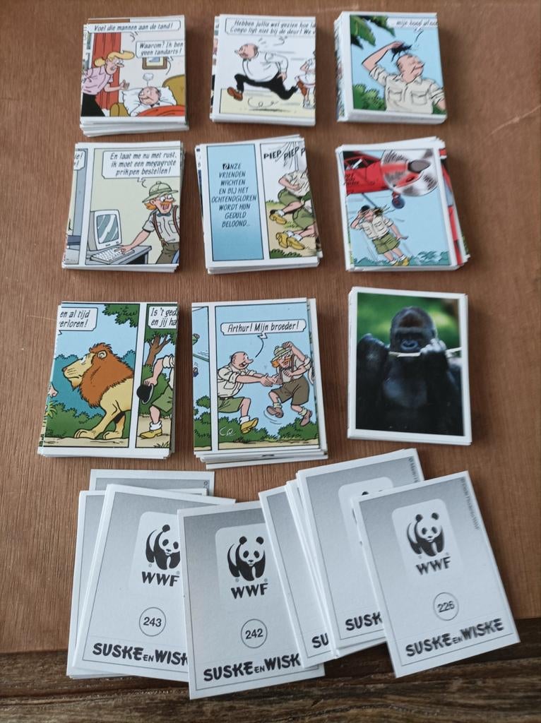 No Panini , Suske en Wiske. Complete reeks, Hobby en Vrije tijd, Ophalen of Verzenden, Zo goed als nieuw