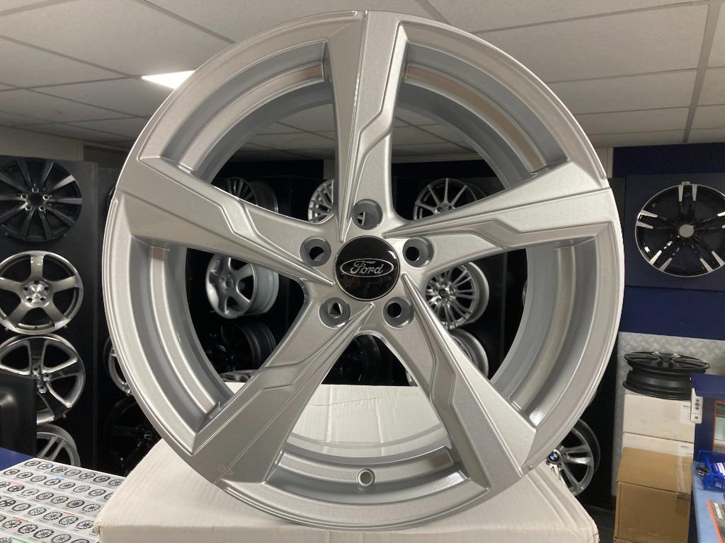 IN STOCK: NIEUWE set 18 inch 5x108 sport velgen voor Ford, Neuf, Enlèvement ou Envoi, Pneus été, 18 pouces
